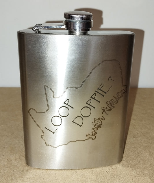 Stainless Steel engraved flask