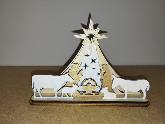 Christmas Nativity scene