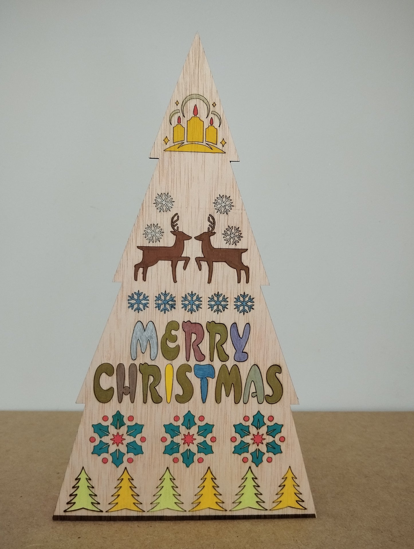 Christmas Tree Advent Calendar