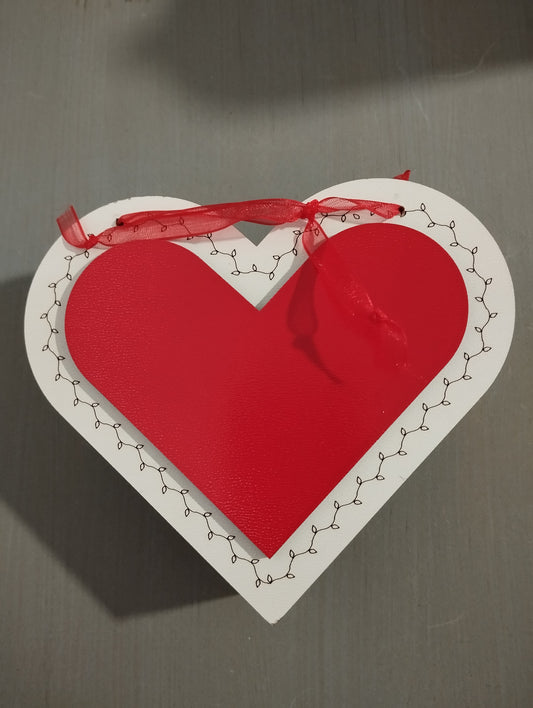 Heart shaped reasons gift box