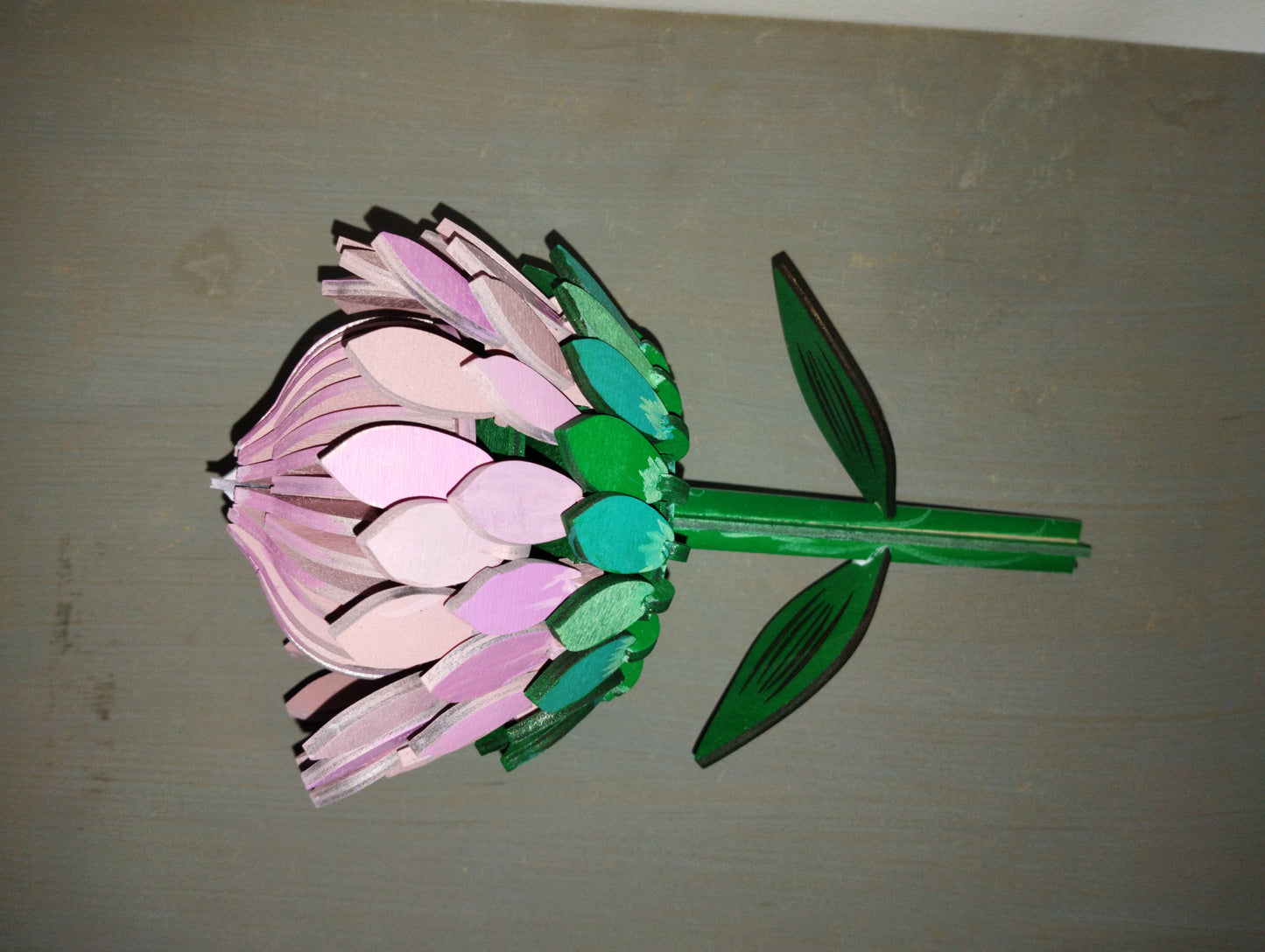 3d Protea flower (build it yourself)